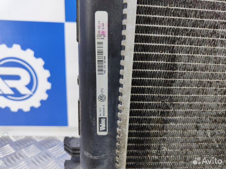 Радиатор основной Skoda Yeti 5L 1.4 caxa 122 Л.С