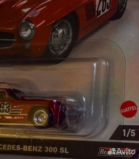 Hot Wheels Premium; Mercedes - Benz 300 SL (2022г)