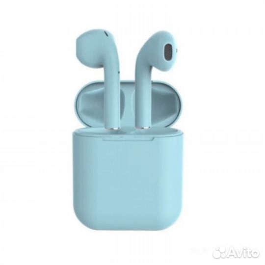 Сенсорные наушники AirPods I12-TWS 5.0 Голубые