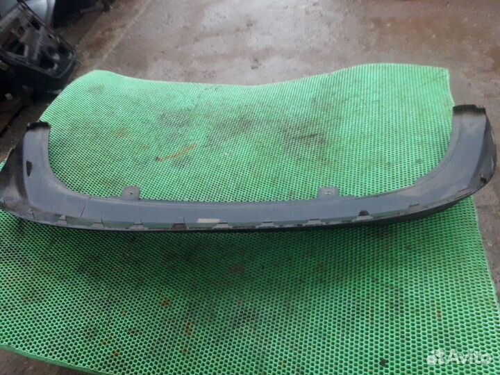 Губа бампера задняя Kia Rio 3