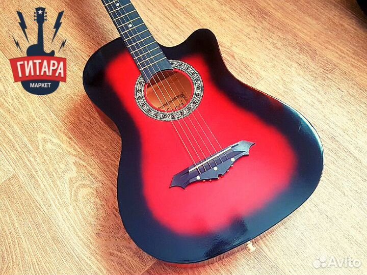 Гитара с анкером Belucci bc 3810 RDS