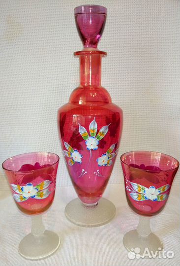 Винтаж - Винный набор Богемия