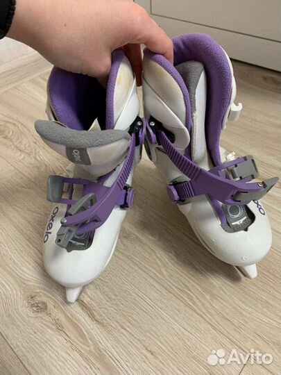Коньки раздвижные 28-30