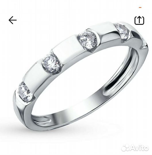 Серебряное кольцо