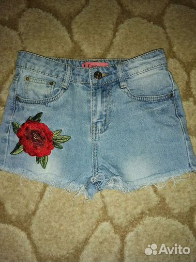 Джинсовые шорты