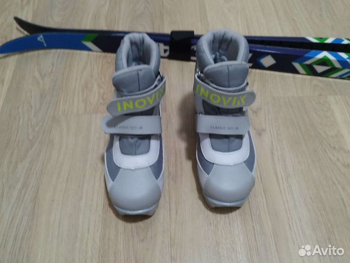 Лыжи беговые детские 170 с ботинками