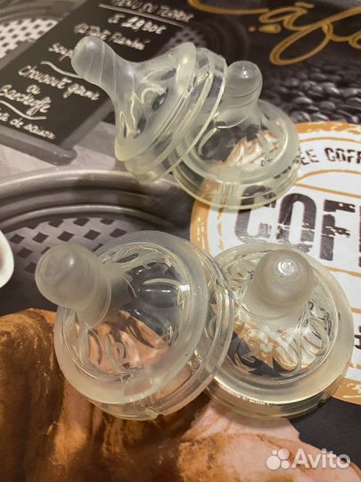 Соска на бутылочку avent natural 2