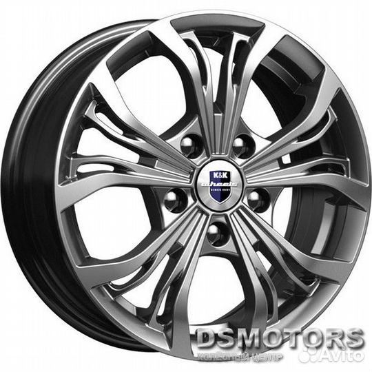 Диски Аламида 6.5/16 5x114.3 ET41 d67.1 дарк плати