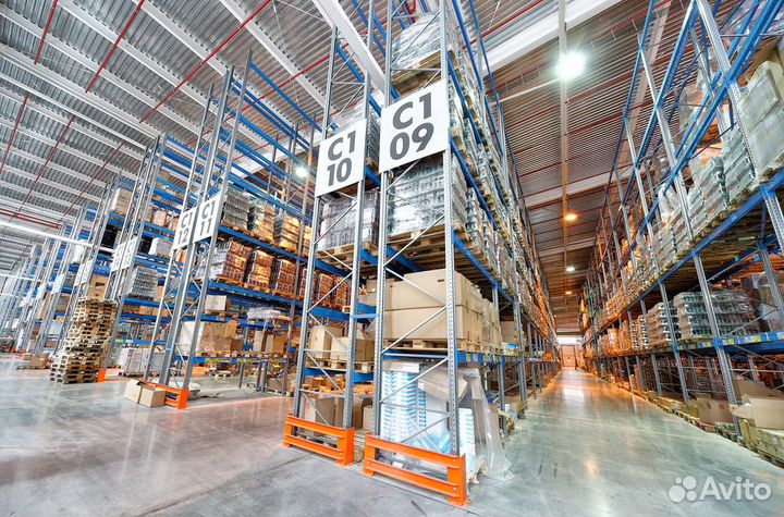 Стеллажи бу складские, усиленные