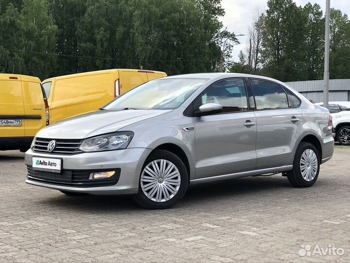 Volkswagen Polo 1.6 AT, 2019, 166 000 км