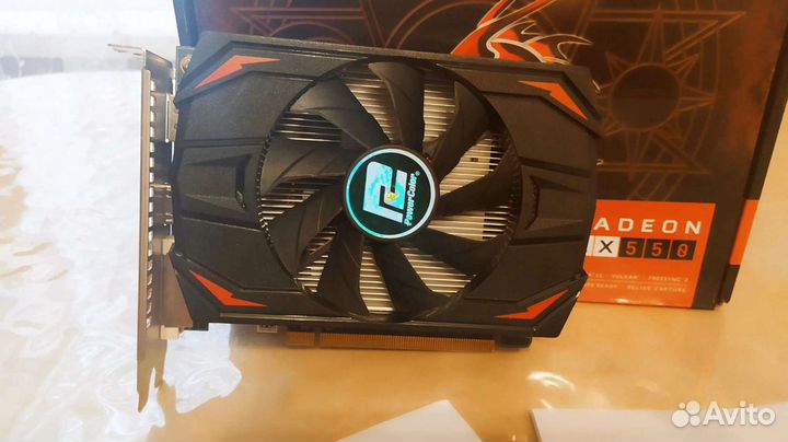 Видеокарта PowerColor RX550 4GB (с доставкой)