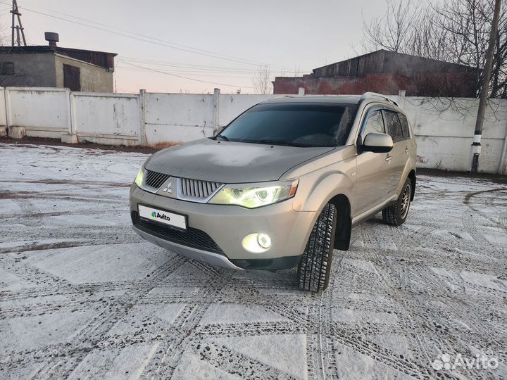 Mitsubishi Outlander 2.4 CVT, 2008, 206 000 км