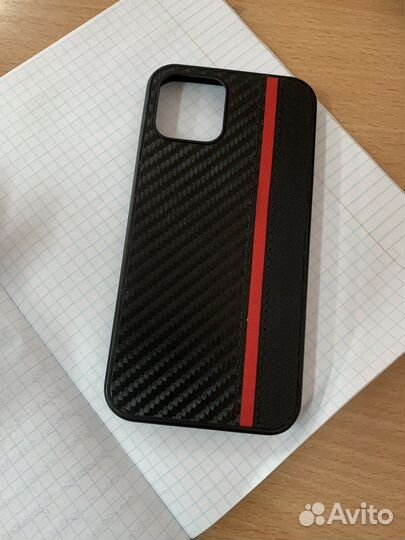 Чехол на iPhone 12 из экокожи