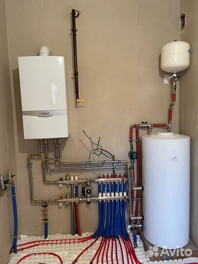 Монтаж отопления водоснабжения и канализации