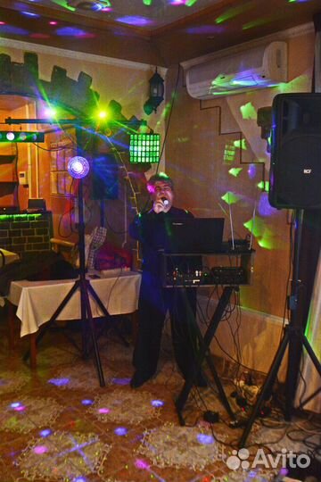 Ведущий+ Музыка+ Вокал+ Световая аппаратура