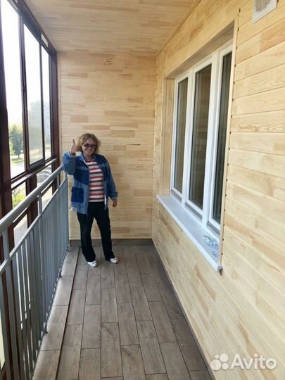 Обшивка балкона