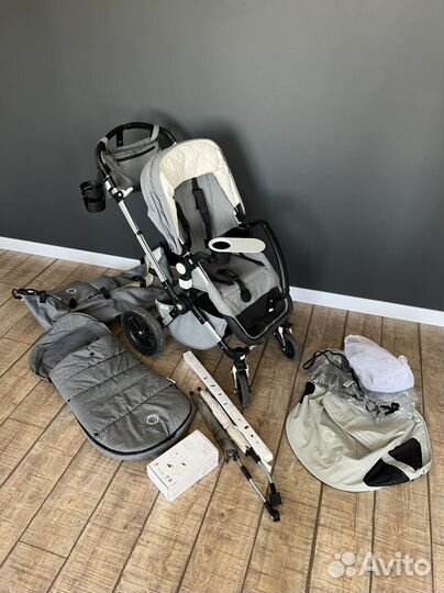 Коляска bugaboo cameleon 3, 2в1, люлька, прогулка