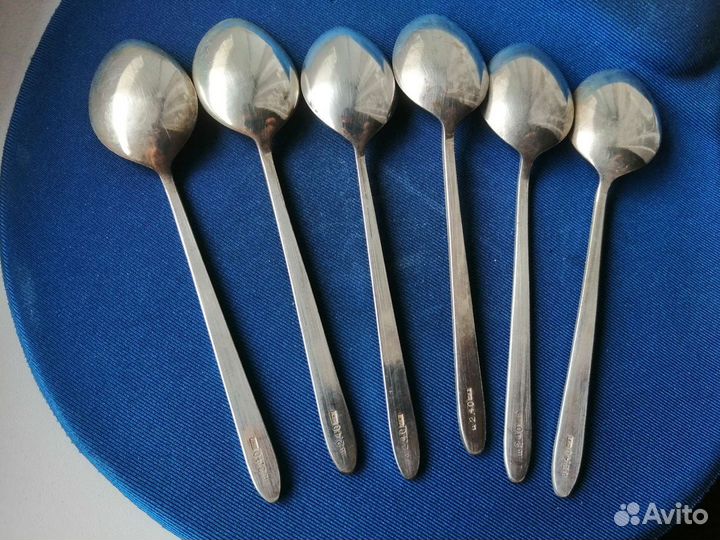 Чайные ложки мельхиор СССР