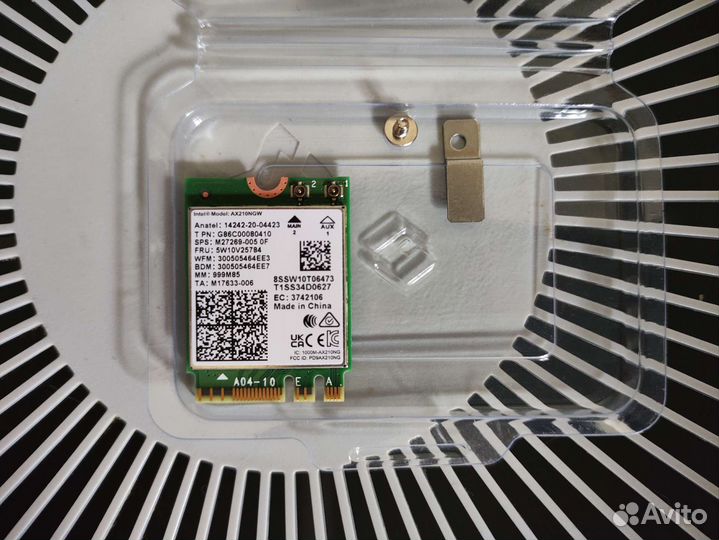 Модуль Intel AX210 Bluetooth 5,3 Wi-Fi 6