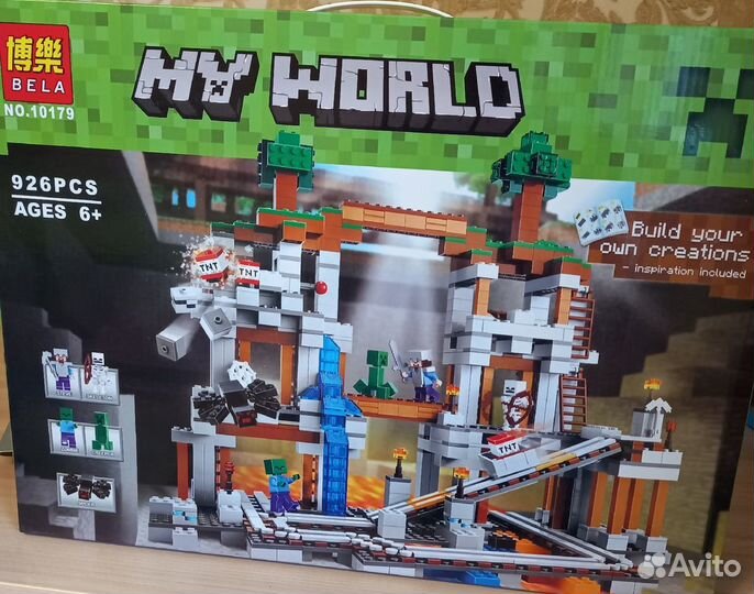 Конструктор Шахта Майнкрафт 10179