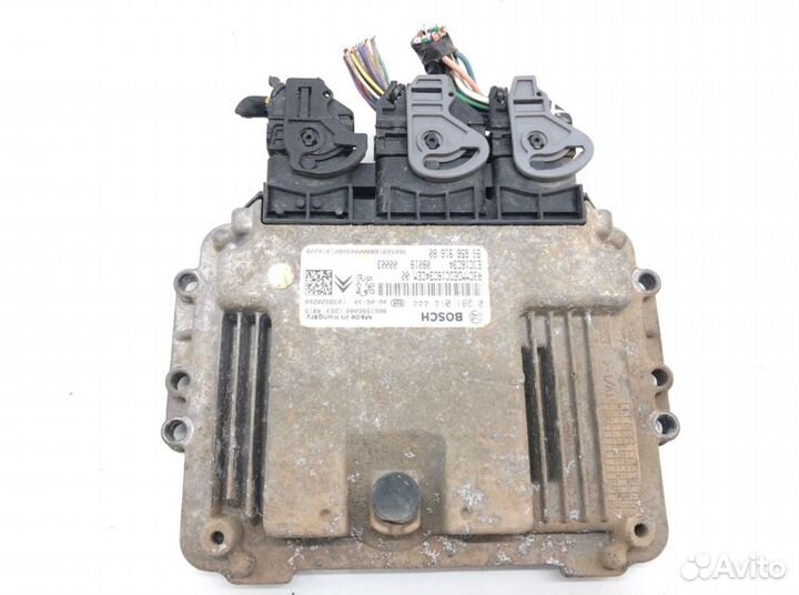 Блок управления двигателем Peugeot Bipper 1.4 HDI