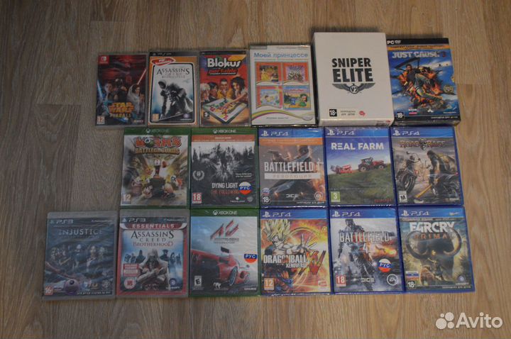 Игры PS3\PSP\Switch\PC