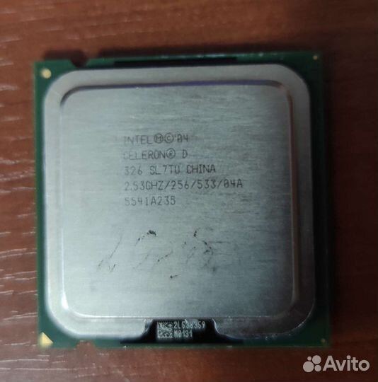 Процессоры Intel 775 и 478 Соккет