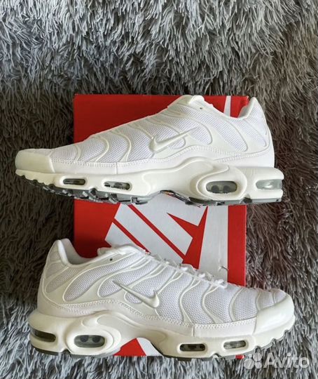 Nike air max tn plus white белые