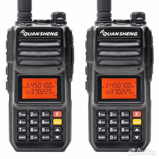 Комплект из 2-х штук рации TG-UV2 plus Quansheng