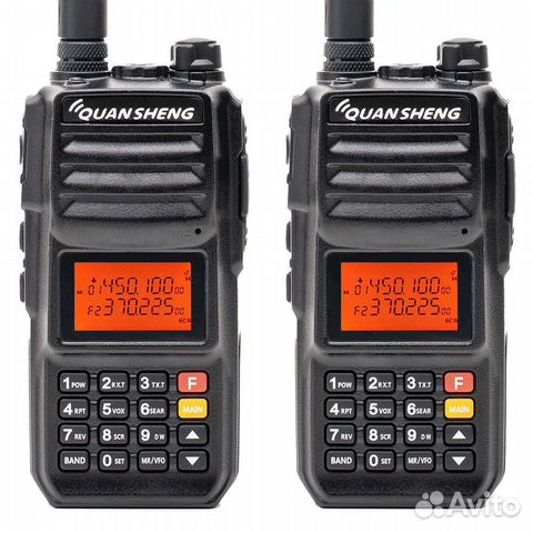 Комплект из 2-х штук рации TG-UV2 plus Quansheng