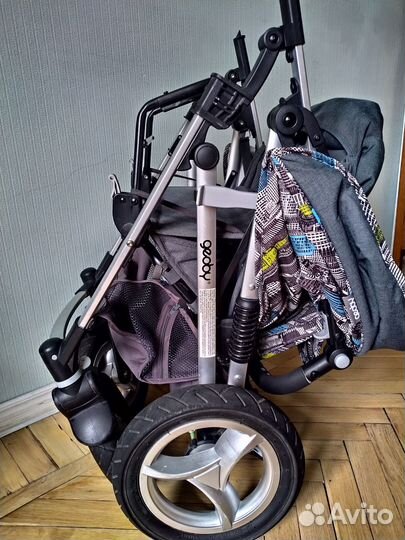 Коляска- внедорожник прогулочная зимняя Geoby C780
