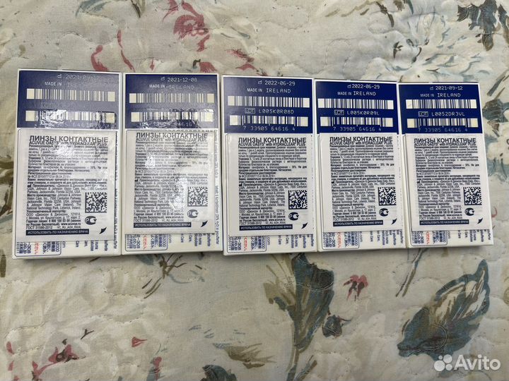 Контактные линзы acuvue Oasys -2,25