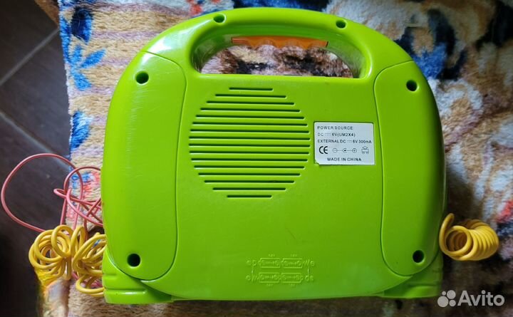 Детский магнитофон с микрофонами