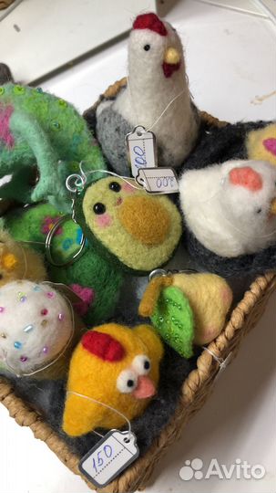 Валяные игрушки