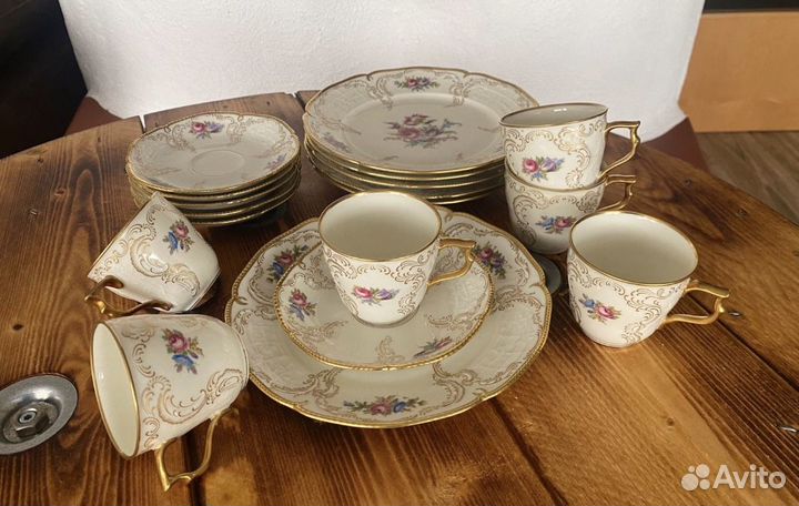 Немецкий старинный сервиз Розенталь Sansucci