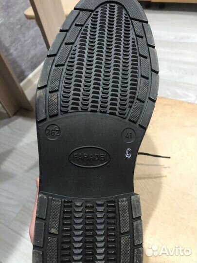 Продам полуботинки мужские фарадей