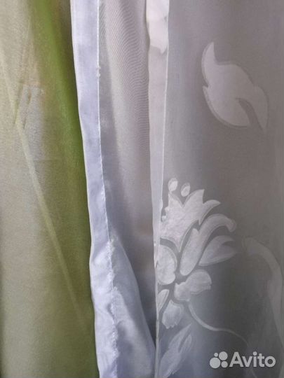 Тюль, Шторы,комплект