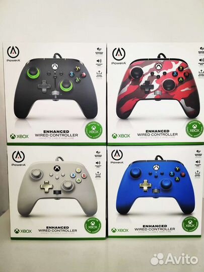 Проводной Геймпад Xbox One/Series Новые Разн.цвета