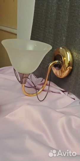 Люстра италия и 3шт.бра в комплекте
