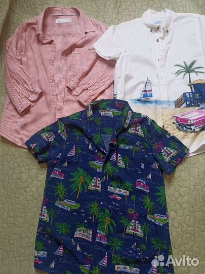 Рубашки хлопок на мальчика