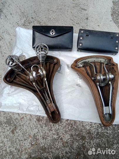 Седла, сумки, багажники, подножки,крылья