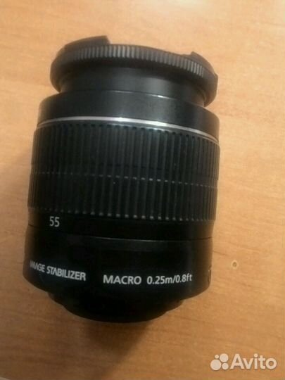 Объектив Canon 18-55 mm