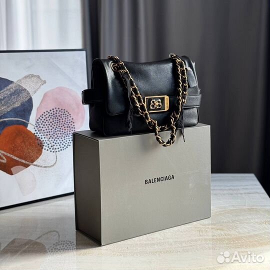 Сумка женская Balenciaga натуральная кожа