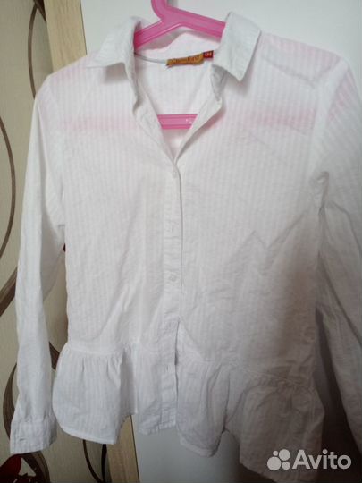 Школьная рубашка р.128