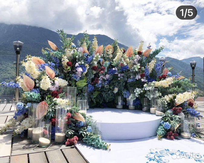 Услуги декоратора -флориста