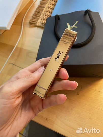 YSL Стойкая матовая помада для губ