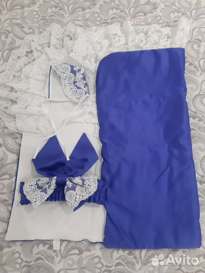 Конверт на выписку новорождённого (лето), комплект