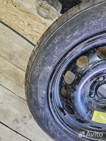 Запасное колесо r16 на peugeot 308