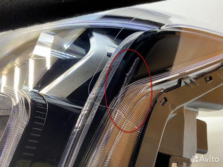 Фара левая Kia Rio 4 Рестайл 2020+ Линза Оригинал