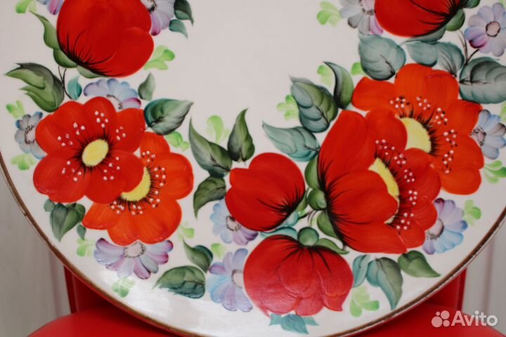 Редкая, Настенная тарелка 34 см 